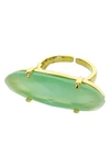 PANACEA OVAL STONE RING,R00084GNG3