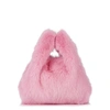 SIMONETTA RAVIZZA FURRISSIMA MINI PINK MINK FUR TOTE