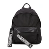Dsquared2 Branded Zip Tab Backpack In Black