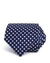 TURNBULL & ASSER NEAT DAISY SILK CLASSIC TIE,80053539DD226