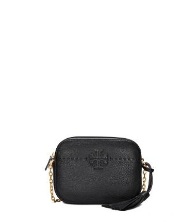 Tory Burch Mcgraw Camera Bag In Black