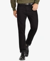 Polo Ralph Lauren Men's Big & Tall Hampton Relaxed Straight Jeans In Black