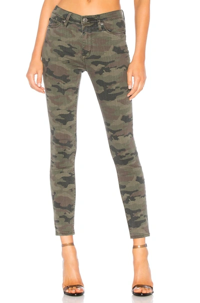 Hudson Barbara High Rise Ankle Skinny Jeans In Deployed Camo