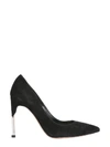 ALEXANDER MCQUEEN SUEDE PUMPS,10672631