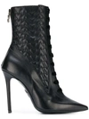 APERLAI HEARTS ANKLE BOOTS
