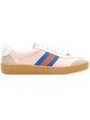 Gucci Women's Leather & Suede Lace Up Sneakers In Pink