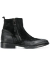 STRATEGIA STRATEGIA SIDE ZIPPED BOOTS - BLACK