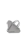 BALENCIAGA Glitter Triangle Crossbody Shoulder Bag