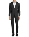CANALI WOVEN WOOL SUIT,1000085247542
