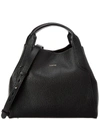 LANVIN SMALL CABAS LEATHER HOBO,9900051797380