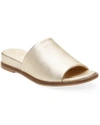 SEYCHELLES TAKE A DIVE LEATHER SLIDE SANDAL,1000078716444