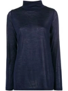 ALLUDE roll neck top