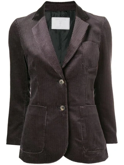 Société Anonyme Classic Corduroy Jacket In Grey