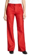 EI8HTDREAMS CORDUROY WIDE FLARE TROUSERS