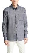 NAKED & FAMOUS EASY SHIRT - MIX TWILL