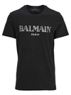 BALMAIN TSHIRT LOGO CLASSIC,10672892