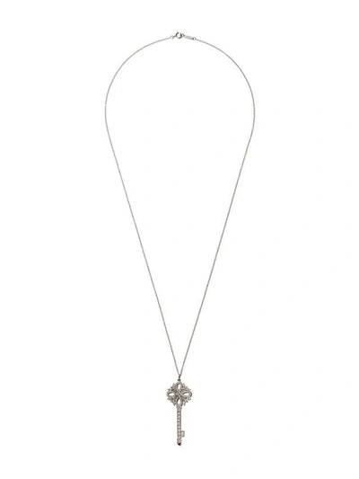 Tiffany & Co Tiffany Victoria Key Diamond Pendant In Metallic