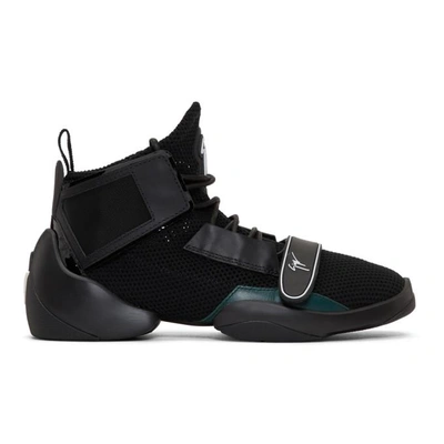 Giuseppe Zanotti 黑色 Light Jump 高帮运动鞋