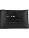 GIVENCHY MEDIUM PRINTED CLUTCH BAG