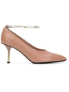 JIL SANDER ankle strap pumps