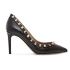 VALENTINO GARAVANI VALENTINO BLACK VALENTINO GARAVANI ROCKSTUD HEELS