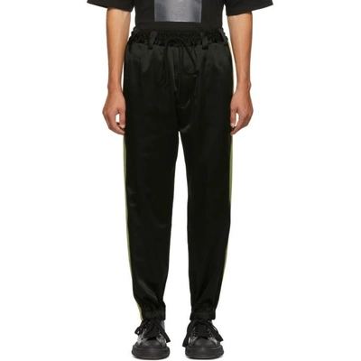 Song For The Mute Tailored Track Trousers In Black