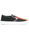 MARCELO BURLON COUNTY OF MILAN WINGS SLIP ON SNEAKERS