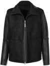 Isaac Sellam Experience Down Lined Jacket In Noir