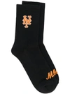 MARCELO BURLON COUNTY OF MILAN NY Mets short socks