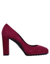 Tod's Pumps In Garnet