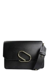 3.1 Phillip Lim / フィリップ リム Alix Smooth-leather Shoulder Bag In Black