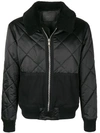 GIVENCHY GIVENCHY QUILTED BOMBER JACKET - BLACK
