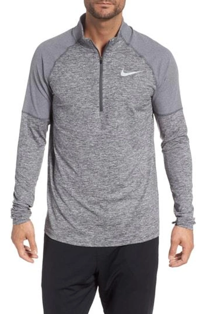 Nike Men's Element Dry Half-zip Running Top In Ivory