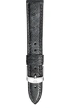MICHELE 16MM OSTRICH LEATHER WATCH STRAP,MS16AA190061
