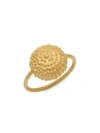 VALENTINO GARAVANI Goldtone Ball Pendant Ring,0400098675535