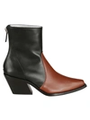 GIVENCHY TWO-TONE ANKLE BOOTS,10673357