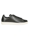 TOM FORD PERFORATED LOGO SNEAKERS,10673260