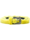 MISSONI FUR-TRIM BUCKLE BELT