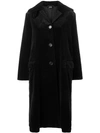 ASPESI SINGLE-BREASTED CORDUROY COAT