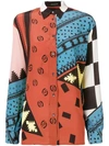 ETRO all-over printed classic shirt