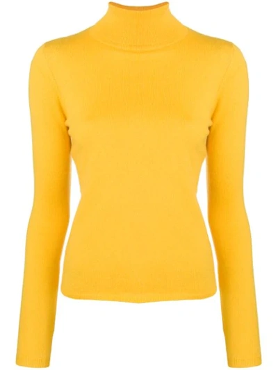Allude Turtleneck Jumper - Yellow