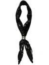 DSQUARED2 DSQUARED2 SEQUINNED SCARF - BLACK