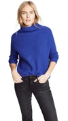 AUTUMN CASHMERE FUNNEL NECK CASHMERE jumper