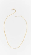 LANA JEWELRY 14K PETITE CHAIN CHOKER NECKLACE,LANAJ30004