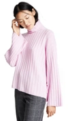 MILLY CASHMERE OVERSIZED SWEATER