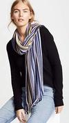 MISSONI RAINBOW STRIPED SCARF