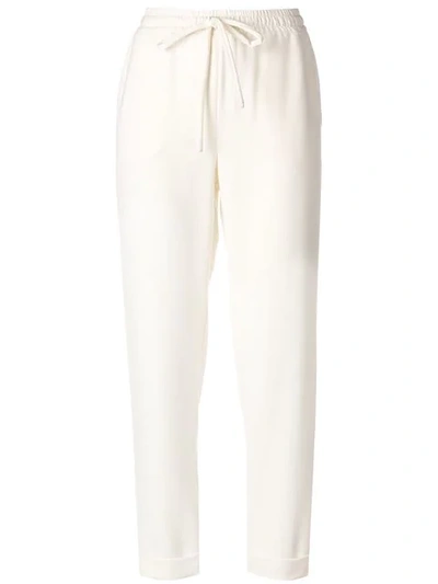 P.a.r.o.s.h Tapered Track Pants In White