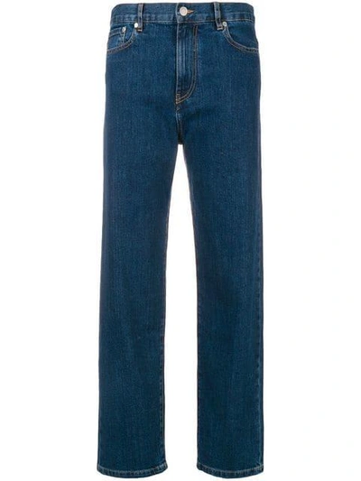 Joseph Cropped Jeans In Blue
