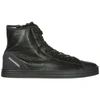 HOGAN REBEL MEN'S SHOES HIGH TOP LEATHER TRAINERS SNEAKERS R141,HXM1410V440DZX0XCG 42.5