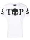 HYDROGEN TOP SKULL LOGO PRINTED T